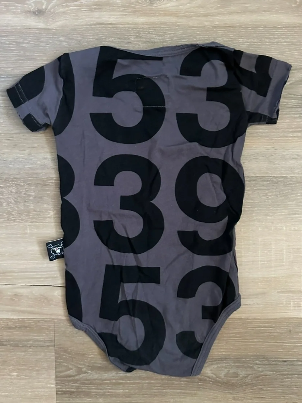 NUNUNU Baby 39/53 Graphic Print Bodysuit 12-18M